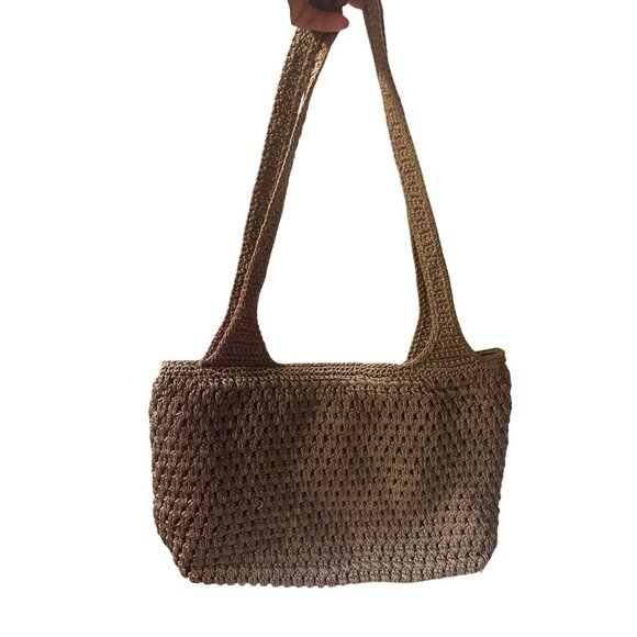 The Sak Crochet Shoulder Bag With Fruit Keychain Accessory - Picture 4 of 6